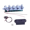 thumbnail image 3 of Placa de control cargada de guitarra eléctrica Hugo con arnés de cableado, 3 of 10