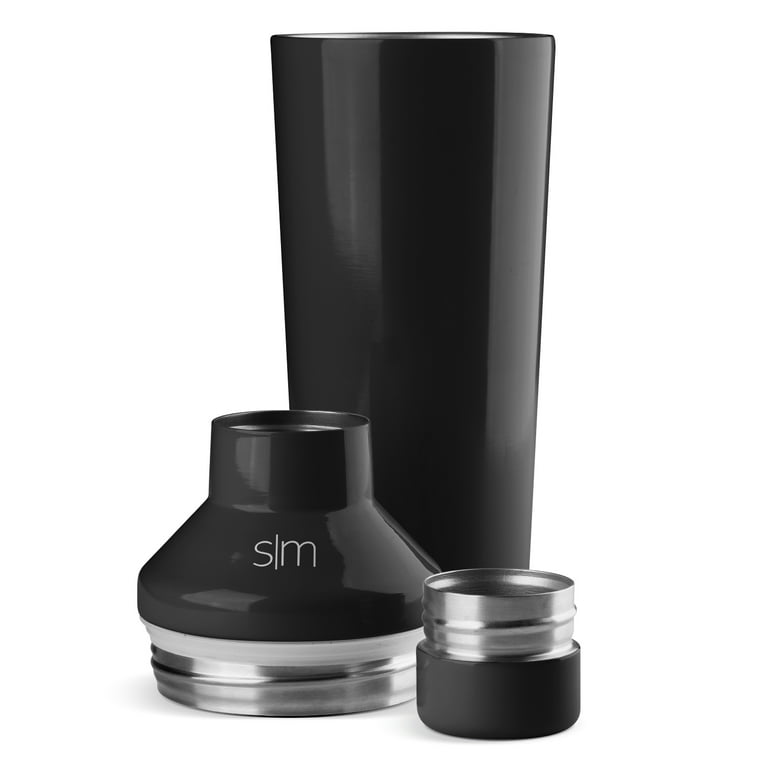 Simple Modern 20 Ounce Cocktail Martini Shaker with Jigger Lid