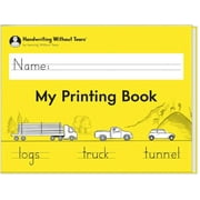 Learning Without Tears - My Printing Book Student Workbook, Current Edition - Handwriting Without Tears Series - 1st Grade Writing Book - Letters, Language Arts Lessons - for School or Home Use