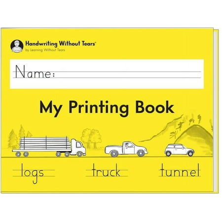 Learning Without Tears - My Printing Book Student Workbook, Current Edition - Handwriting Without Tears Series - 1st Grade Writing Book - Letters, Language Arts Lessons - for School or Home Use