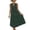 Blue, variant on YuXingFu Loose Cotton Casual Dresses Women Maxi V-Neck Plus Size Womens Dress Sleeveless Button Long Casual Summer Black S