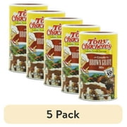(5 pack) Tony Chachere Instant Gravy Mix, Creole Instant Gravy, Brown, 5 Ounce (Pack of 12)