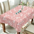thumbnail image 4 of Coolnut Beautiful Little Flowers Tablecloth 60" x 60" Rectangle Table Cloth Stain-Resistant Dining Table Cover for Home Dinner Party House Decor, 4 of 7