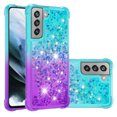 thumbnail image 1 of Funda para Samsung Galaxy S21 FE 5G Transparente con Brillos Carcasa Protectora Antigolpes con Glitter Brillante, 1 of 5