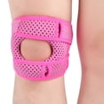 thumbnail image 3 of Patella Support Knee Sleeve Adjustable Patella Knee Brace with Shock-absorbing Compression Straps Breathable Support for Arthritis Pain Relief Workout, 3 of 8