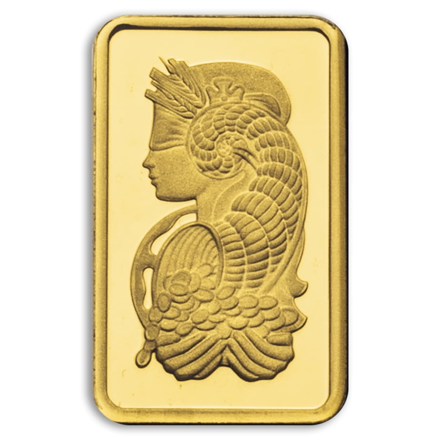 2.5 gram Gold PAMP Lady Fortuna VERISCAN™ Bar w/ Assay - Walmart