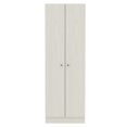 thumbnail image 2 of Double Door Beige Pantry Cabinet With Five Interior Shelves - Enhances Storage In Garage, Laundry, Kitchen, Living Room 70" High Organization Laundry Room, Area, 2 of 4