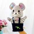 thumbnail image 1 of Marionetas de mano de animales de dibujos animados, juguetes de peluche, guantes, muñeca, juego de narración de cuentos para niños de jardín de infantes, muñeca de mano, 1 of 6