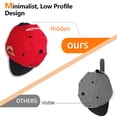 thumbnail image 3 of Estante de almacenamiento para gorras de béisbol perchero moderno para colgar Wdftyju en la pared gancho de puerta 10 piezas, 3 of 8