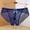 Dark Blue, variant on Women's Panties Lace Low Rise Thongs Cut out Mesh Underwear Crotchless Panty Crotchless Shorts for Women