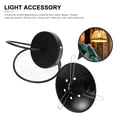 thumbnail image 5 of Masteelf 1Pc Disc Shaped Spring Clip Lamp Holder Light Socket For Bookstores, 5 of 8
