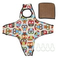 thumbnail image 2 of Canvas Hammock with Changing Pad, Zipper Design, Easy Access for Small Animals Like Rat, Guinea Pig, Ferret, Chinchilla, 4 Hooks Included, 2 of 7