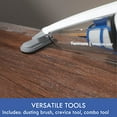 thumbnail image 2 of Kenmore DS1030 Cordless Stick Vacuum Lightweight Cleaner 2-Speed Power Suction LED Headlight 2-in-1 Handheld for Hardwood Floor, Carpet & Pet Hair, White, 2 of 6