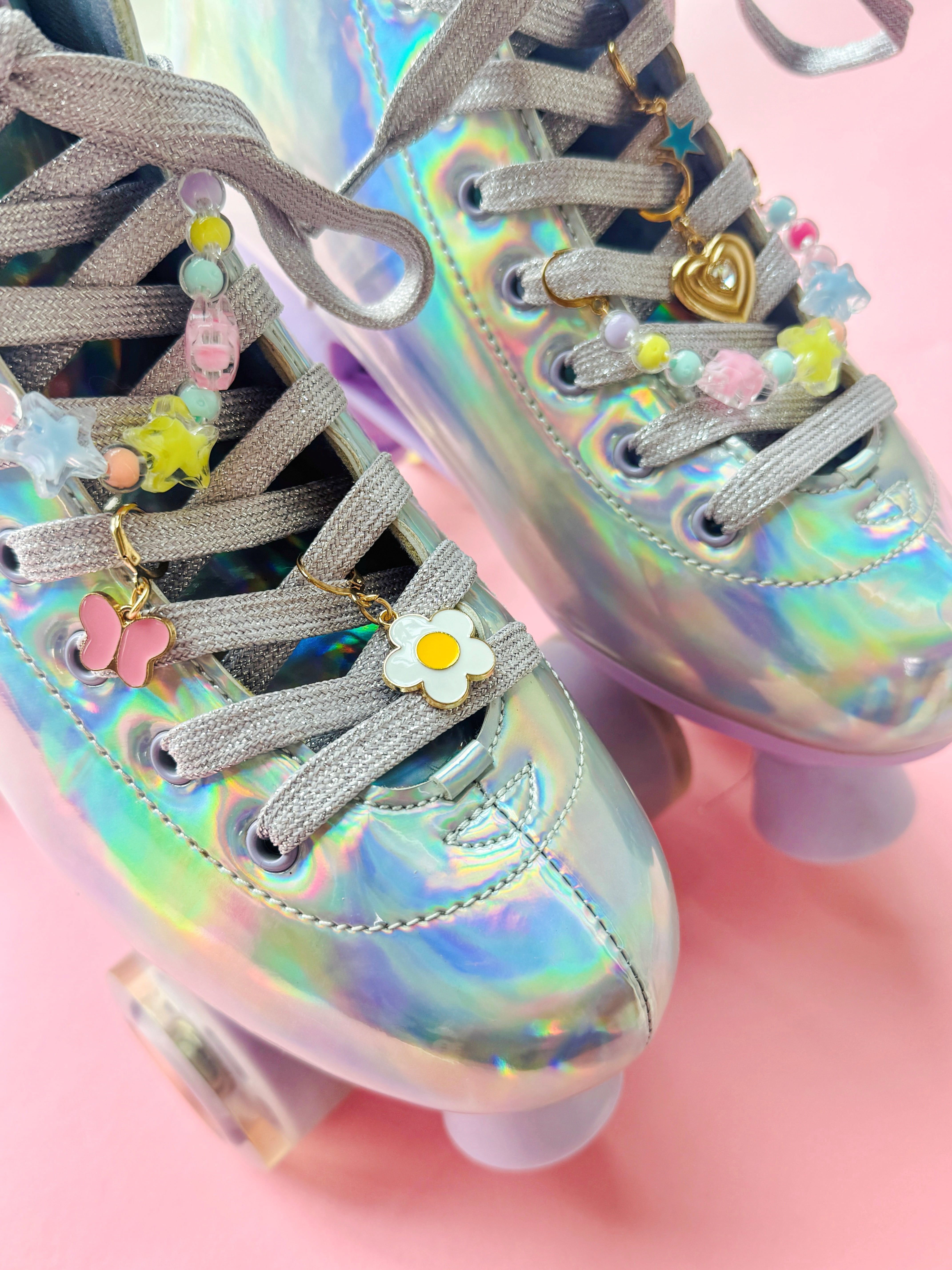 Packed Party Pastel Shoe Charm Set (6 Piece)
