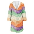 thumbnail image 3 of Gifts for Women Cotton Robes for Women Fluffy Women's Nightgowns & Sleepshirts Oversize Cute Women's Sleepwear House Womens Robe Multicolor, 3 of 5