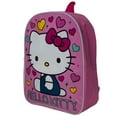 thumbnail image 4 of Hello Kitty Kids Backpack, Elementary School Girls Book Bag with Padded Straps, Pink, 4 of 4