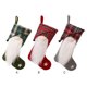 thumbnail image 3 of Matsuzay calcetín de Navidad para colgar en la ventana de la chimenea, bolsa de regalo de Navidad para sala de estar, dormitorio, Kits de decoración para fiestas Rojo, 3 of 6