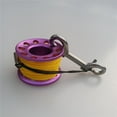 thumbnail image 4 of S SERENABLE Scuba Dive Finger Reel 15m with Carabiner Stainless Steel, 4 of 8