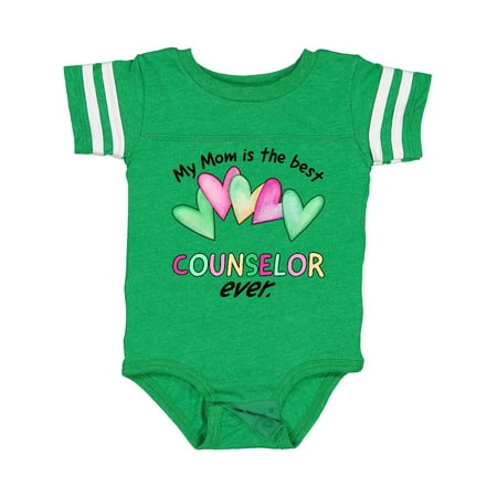 

Inktastic My Mom is the Best Counselor Ever Gift Baby Boy or Baby Girl Bodysuit