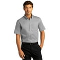 thumbnail image 1 of Port Authority Chemise à Manches Courtes SuperPro React Twill pour Hommes - W809, 1 of 1