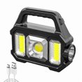 thumbnail image 1 of Flashlight Waterproof COB/LED Torch Light Portable Powerful Lantern Solar Light, 1 of 5