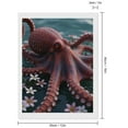 thumbnail image 2 of Diamond Art Kit for Adults, Octopus Blossoms Water Surface Diamond Painting for Adults Beginners, 5D DIY Diamond Art Painting Kits, Colorful Diamond Painting Craft for Home Decor 12x16, 2 of 7