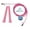 Pink, variant on Nutravicity Speed Jump Rope Best for Boxing MMA Training Cardio Fitness Crossfit