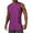 Purple, variant on Langwyqu Summer Sleeveless Men Solid Color Tank Tops Sport Muscle Crewneck Shirt