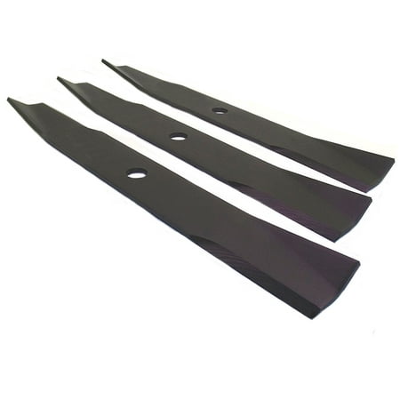 (3) Lawn Mower Blades for John Deere 180 185 Lawn Tractor with 46