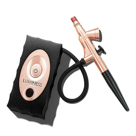 LUMINESS Icon Airbrush Makeup System - Makeup Airbrush Kit with Compressor