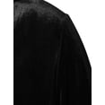 thumbnail image 7 of RPOVIG Men's 2 Piece Velvet Tracksuit Hoodie Drawstring Sweatsuit Sets Casual Outfits, 7 of 7