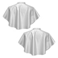 thumbnail image 1 of White Hair Color Cape for Hair Coloring Durable Salon Capes, 1 of 4