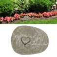 thumbnail image 4 of Pierre de Jardin Commémoratif pour Animaux de Compagnie, Marqueur de Tombe de Chat Ou de Chien Ou Pierre Commémorative de Jardin, Bricolage Lettrage Simulation Cailloux Marqueur de Tombe pour Animaux de Compagnie, 4 of 8