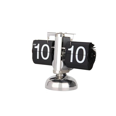 Enqiretly Digital Flipping Clock Table Clock Battery Powered Adjustable ...