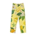 thumbnail image 4 of Goofa Lemon Printed Soft Pajama Pants for Men, Wide Leg Comfy Casual Lounge Yoga Pants-XX-Large, 4 of 9
