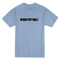 thumbnail image 1 of #Unstoppable Inspirational Quote Men's Light Blue T-shirt, 1 of 1
