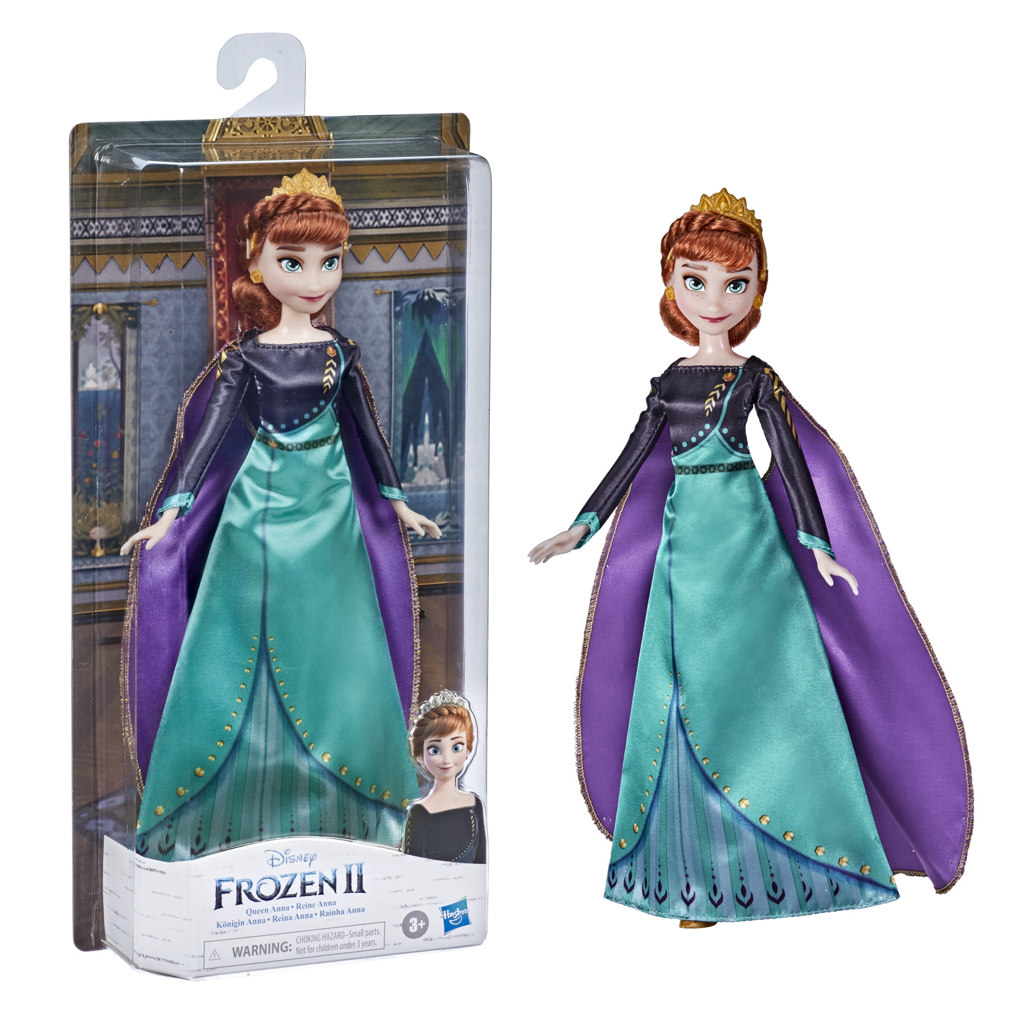 få øje på Nysgerrighed albue Disney Frozen 2 Queen Anna Doll Playset, 6 Pieces Included - Walmart.com