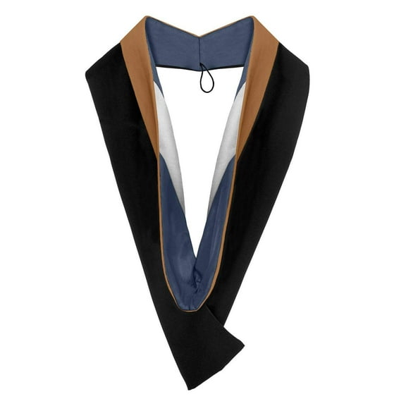 Endea Graduation Bachelors Hood For Business, Accounting, Commerce, Industrial, Labor Relations - Drab/Navy/White