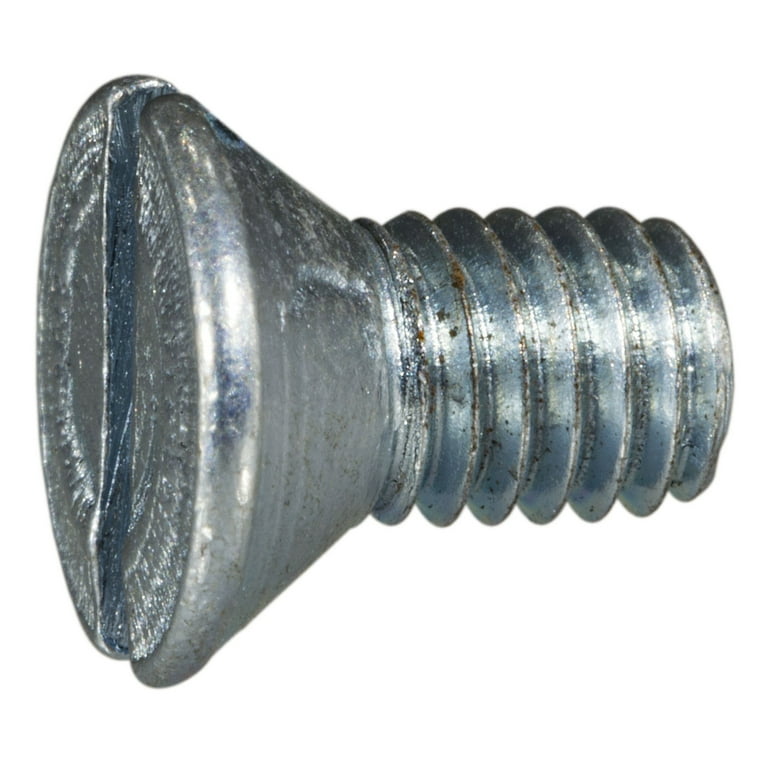 Slotted flat discount head machine screw