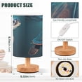 thumbnail image 3 of Sea Turtle Swimming Bedside Table Lamp LED Warm Lights with USB Charging Port Retro Cylinder Desk Lamps, 3 of 7