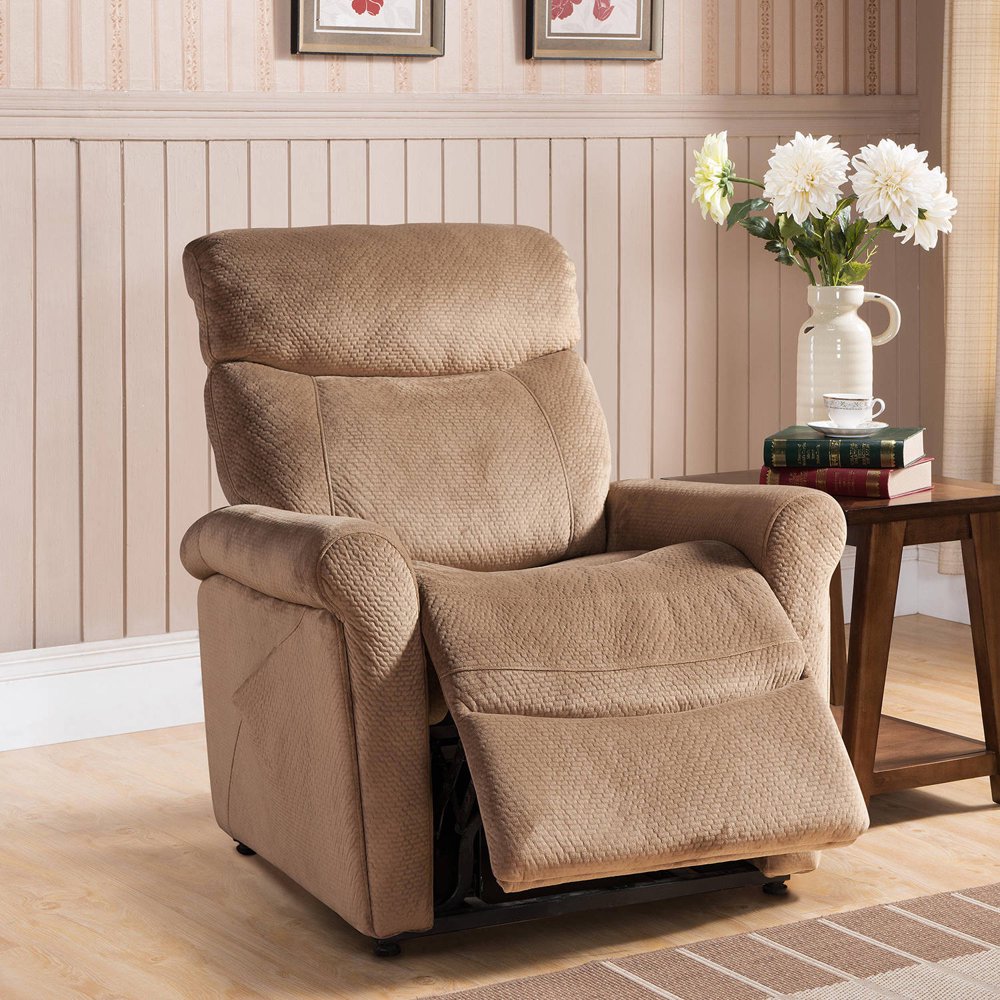 Transitional Power Reclining Lift Chair