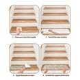 thumbnail image 5 of Stair Treads for Wooden Steps, Pastoral Botanical Peel and Stick Stair Treads with Adhesive, Vintage Mushroom Spring Summer Flowers Non Slip Indoor Stairs Runner Rugs Mats for Elders Dogs 8"x30"7PCS, 5 of 7