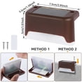 thumbnail image 4 of Outdoor Stair Solar Light IPX 65 Waterproof Garden Step LED Solar Lamp for Yard Railing Fence Pathway Patio Lawn Decor 1-16Pcs, 4 of 5