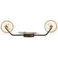 thumbnail image 5 of Meyda Tiffany 151163 Lone 2 Light 14" Tall Wall Sconce - Copper, 5 of 6