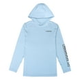 thumbnail image 2 of Gloomis Fishing G. Loomis Long Sleeve Hooded Performance Tee - Blue, MD [GTEESUNLSHMBL], 2 of 10