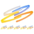 thumbnail image 1 of Miangastore Tweezers Enhanced Safety Plastic Yellow 24Pcs 4.13X1.06X0.55In, 1 of 8