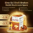 thumbnail image 4 of Sino-Sci Reishi Mushroom Spore Capsules (2nd Gen) - Immune System Booster, 4 of 6