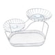 thumbnail image 2 of Cesta de frutas para encimera de cocina, cesta multiusos de malla metálica, organizador de 3 niveles Blanco B, 2 of 9