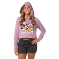thumbnail image 6 of Disney Mickey and Friends Women's 3-Piece Lounge Sleep Set (Pullover Hoodie, Shorts, Socks), 6 of 7