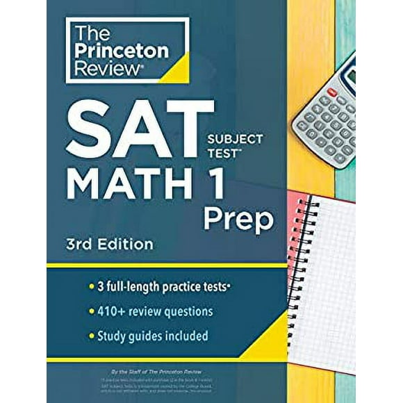 Pre-Owned Princeton Review SAT Subject Test Math 1 Prep, 3rd Edition : 3 Practice Tests + Content Review + Strategies and Techniques 9780525568988